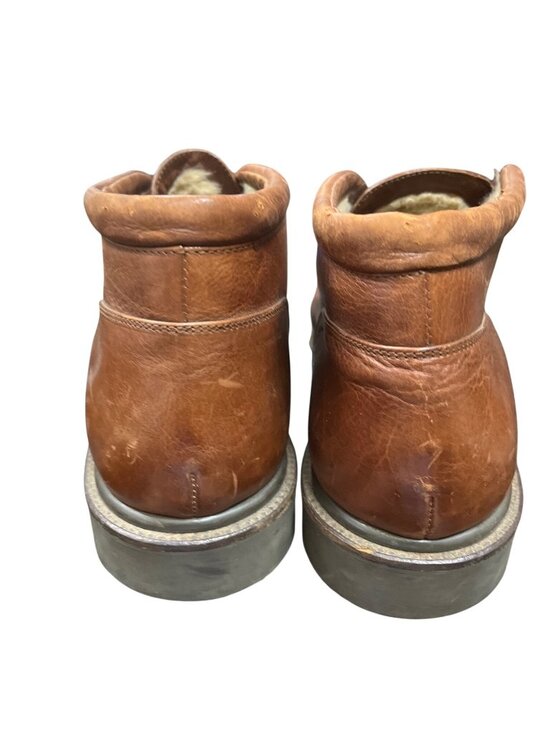 Cole Haan mens brown Italian leather lined ankle chukka boots sz 11m SKU 10-323 main image 5